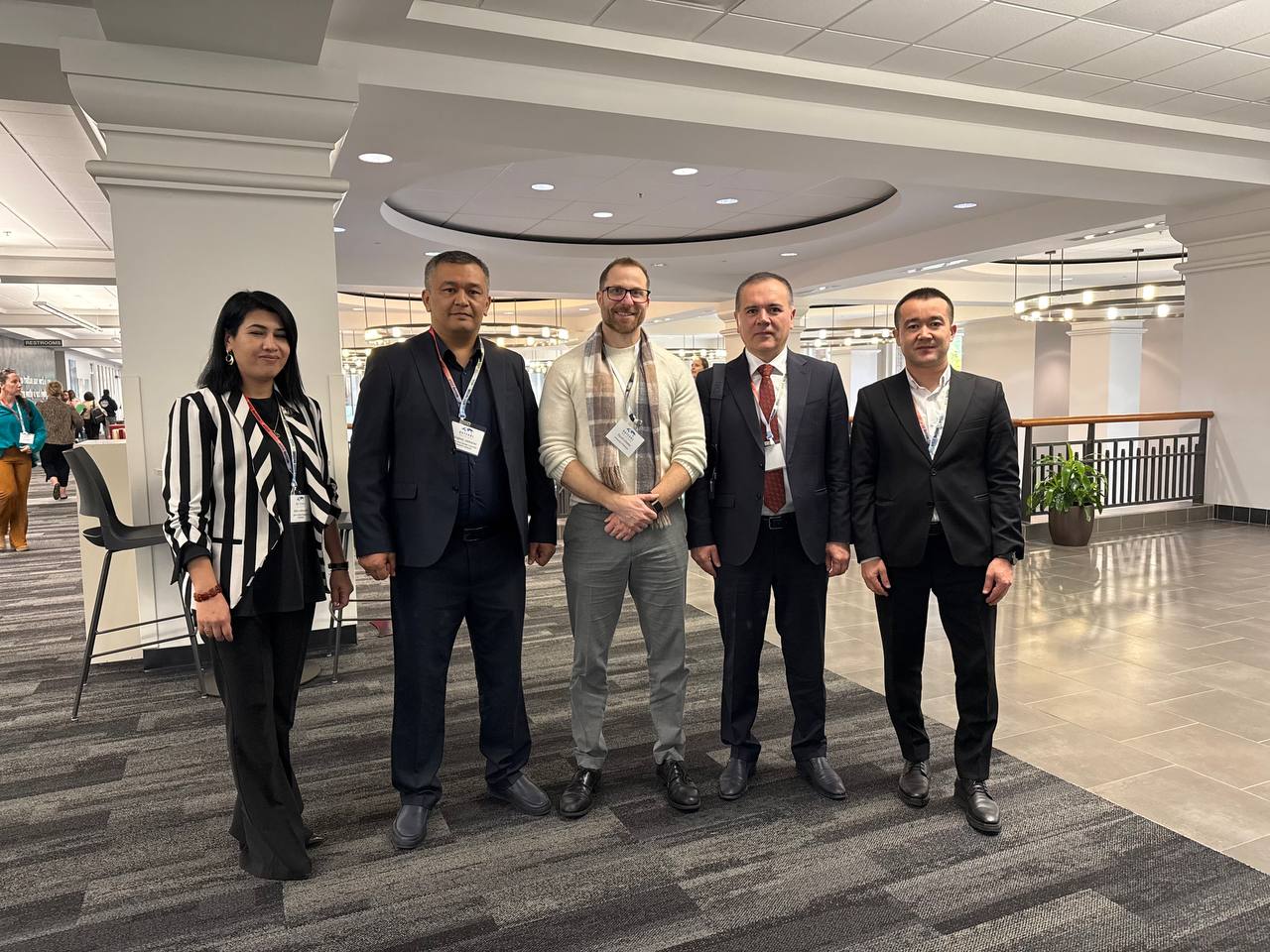 The delegation of Jizzakh State Pedagogical University held a meeting with the President of Georgia TESOL and its representatives.