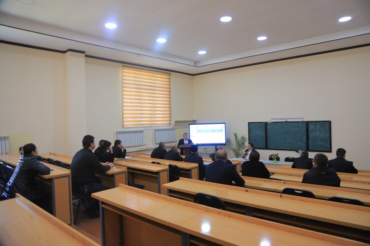 Fizika va texnologik ta’lim fakultetida amaliyot jarayoniga oid seminar-trening o‘tkazildi.
