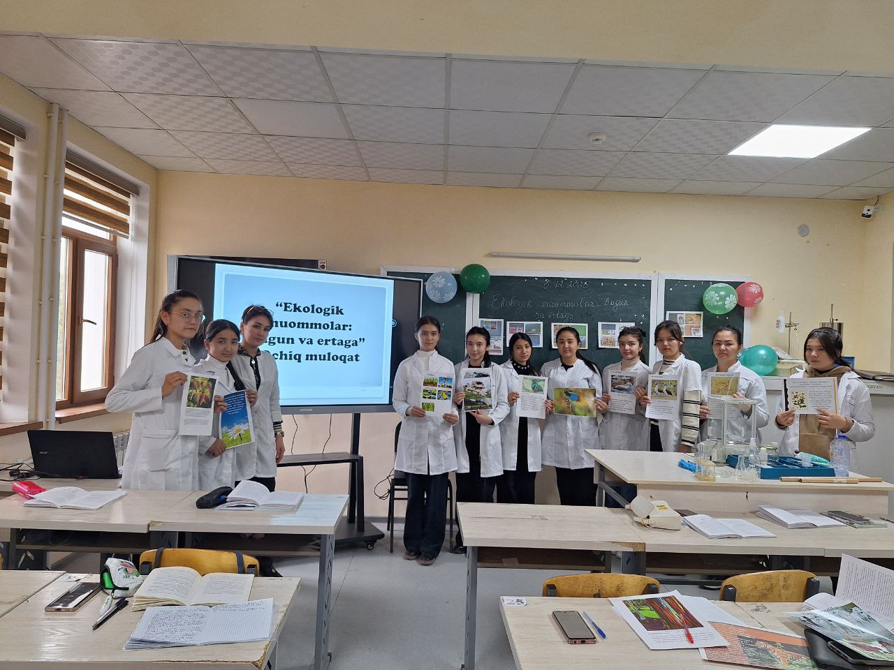 Tabiiy fanlar fakultetida ekologik masalalarga bag‘ishlangan ochiq muloqot o‘tkazildi.