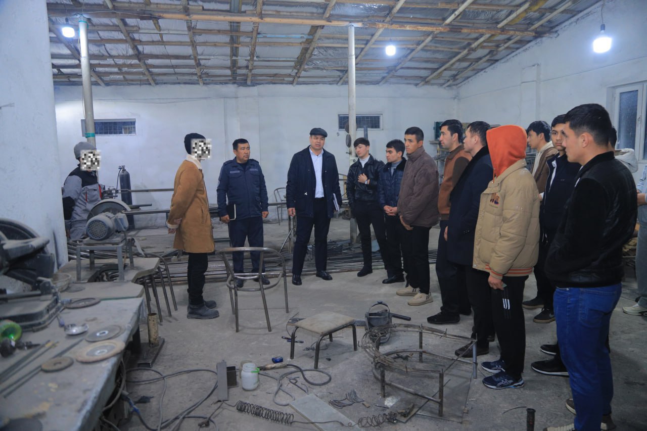 Talabalar jazoni ijro etish muassasasi faoliyati bilan tanishdilar.