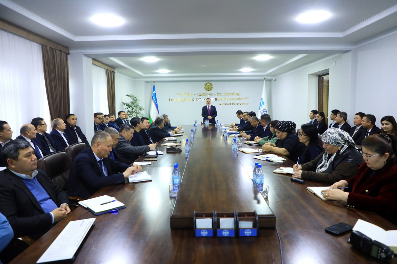 Jizzax davlat pedagogika universitetida Kengash yig‘ilishi bo‘lib o‘tdi.