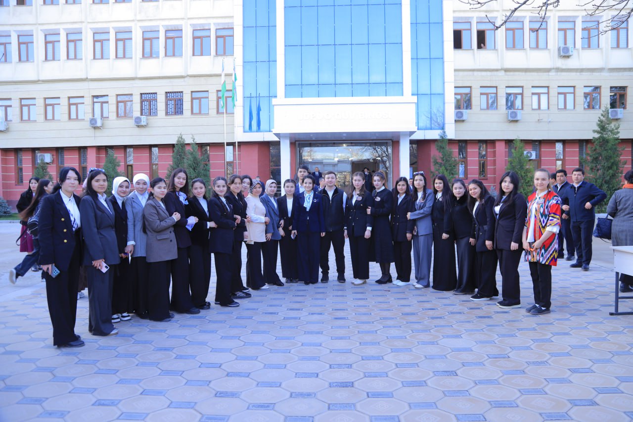 “Biz kelajagimizga befarq emasmiz!” universiteda o‘tkazilgan psixologik aksiya ana shunday nomalndi.