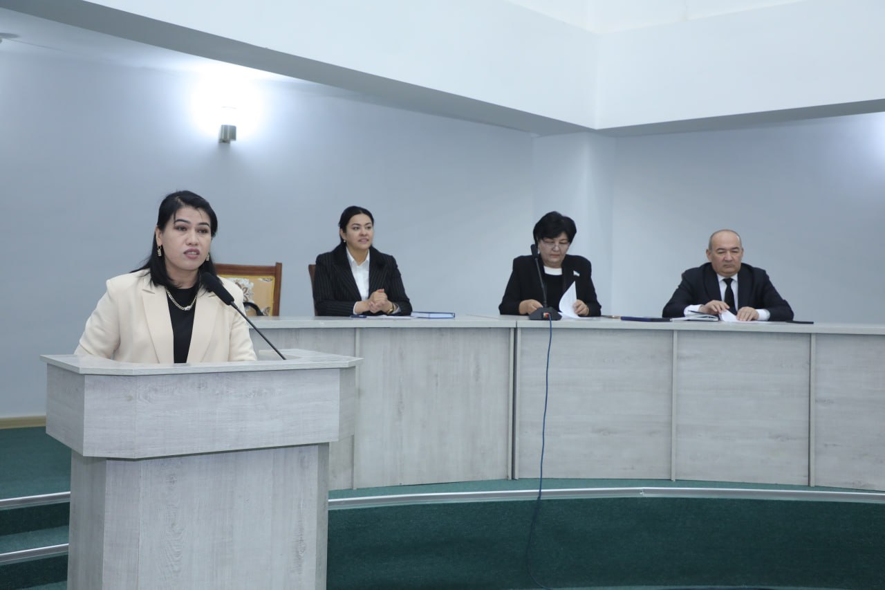 JDPUda “Rahbar va yoshlar uchrashuvi” doirasida ayollar huquqlariga bag‘ishlangan seminar o‘tkazildi.