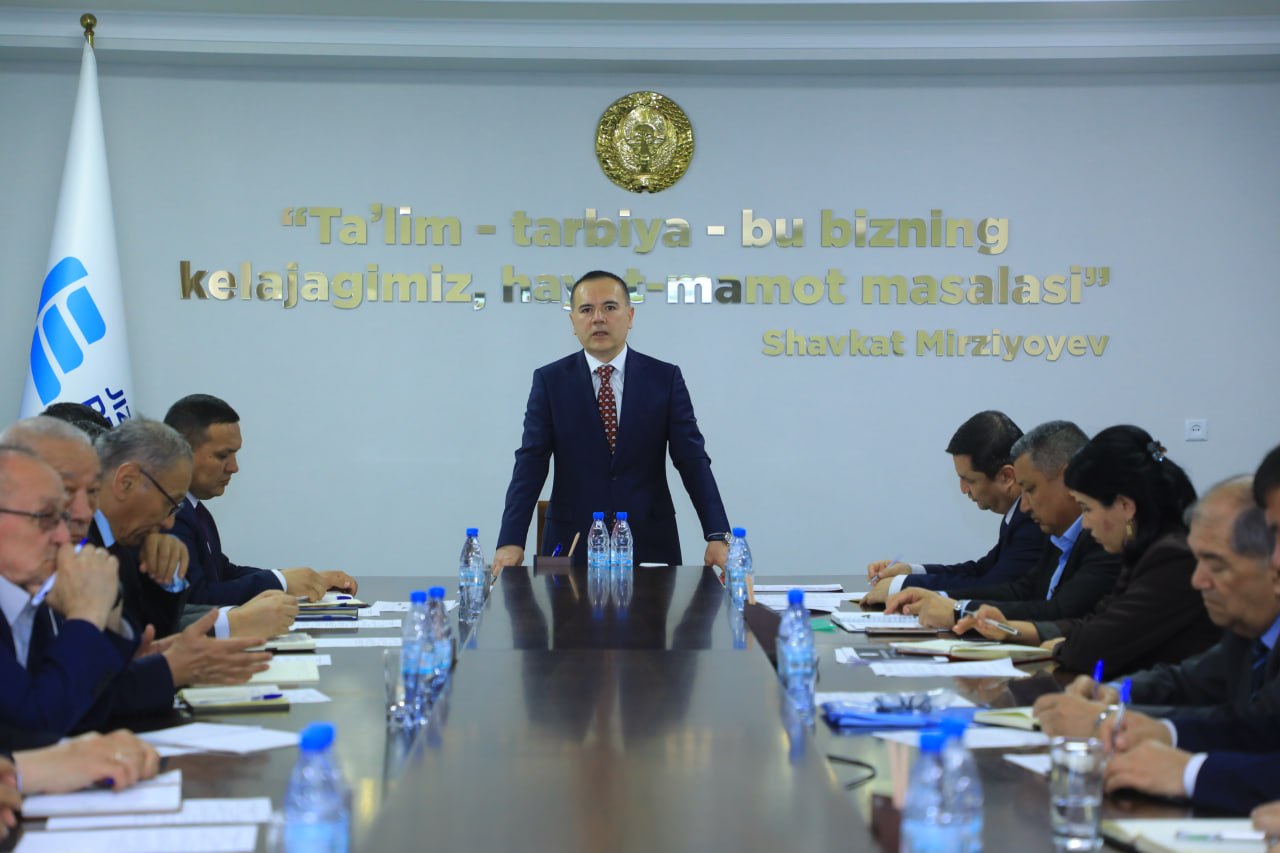 JDPU Kengashining 8-sonli majlisida muhim masalalar muhokama qilindi.