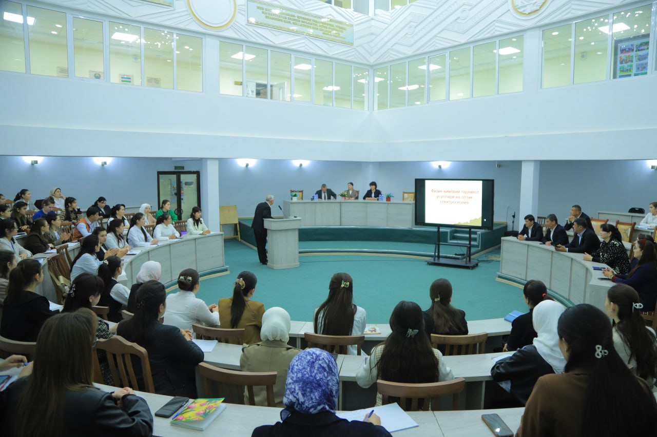 Professor Alimjon Matchanov bilan ilmiy uchrashuv o‘tkazildi.