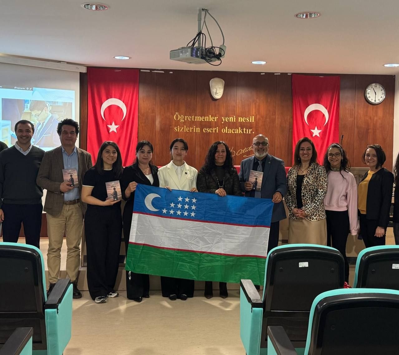 JDPU vakillari Turkiyada amaliyot va xalqaro taqdimot bilan ishtirok etmoqda.