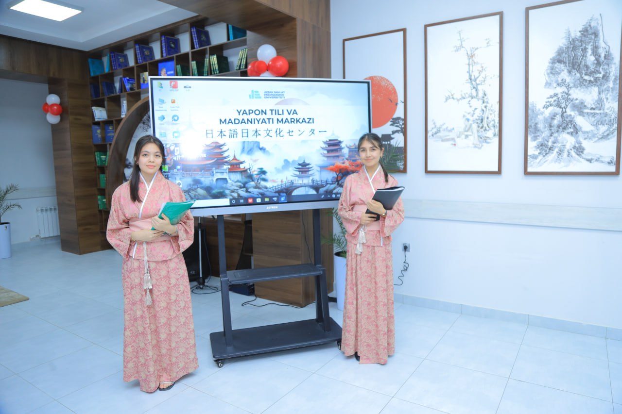 Jizzax davlat pedagogika universitetida yapon tili va madaniyatini rivojlantirishga qaratilgan yangi markazning tantanali ochilish marosimi bo‘lib o‘tdi.