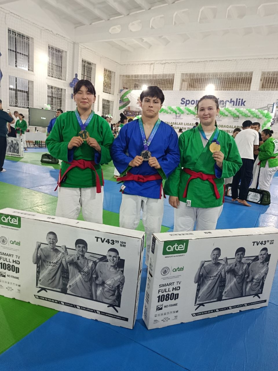JDPU talabalari “Talabalar ligasi”da 2 ta oltin va 1 ta kumush medalni qo‘lga kiritdi