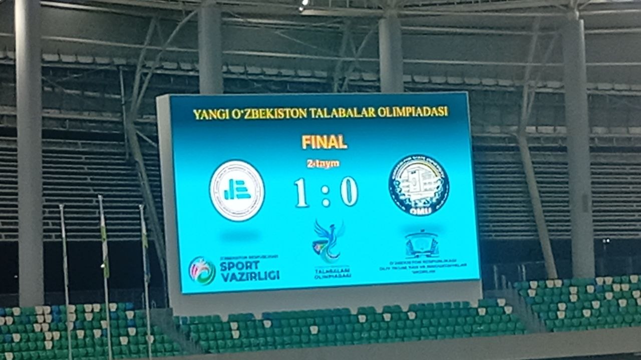Jizzax davlat pedagogika universiteti futbol jamoasi — “Yangi O‘zbekiston talabalar olimpiadasi” chempioni!