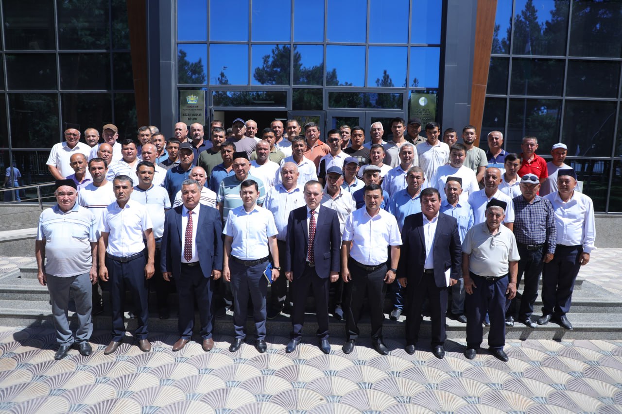 Rektor texnik foydalanish va xo‘jalik bo‘limi xodimlari bilan uchrashdi