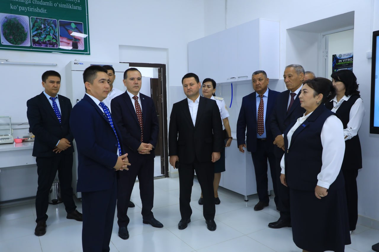 Mehmonlar JDPUda yaratilgan shart-sharoitlar bilan tanishdilar