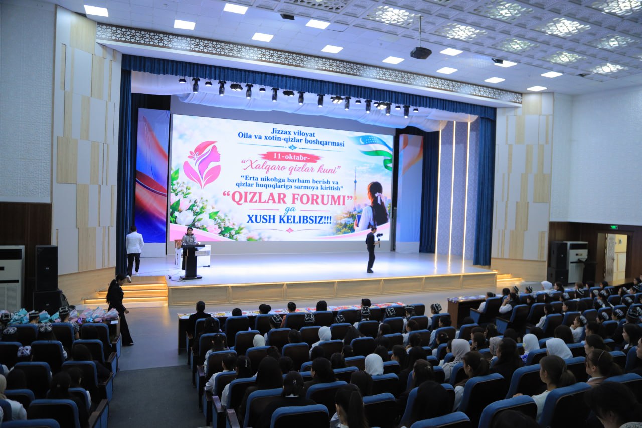 JDPUda “Qizlar forumi” o‘tkazildi